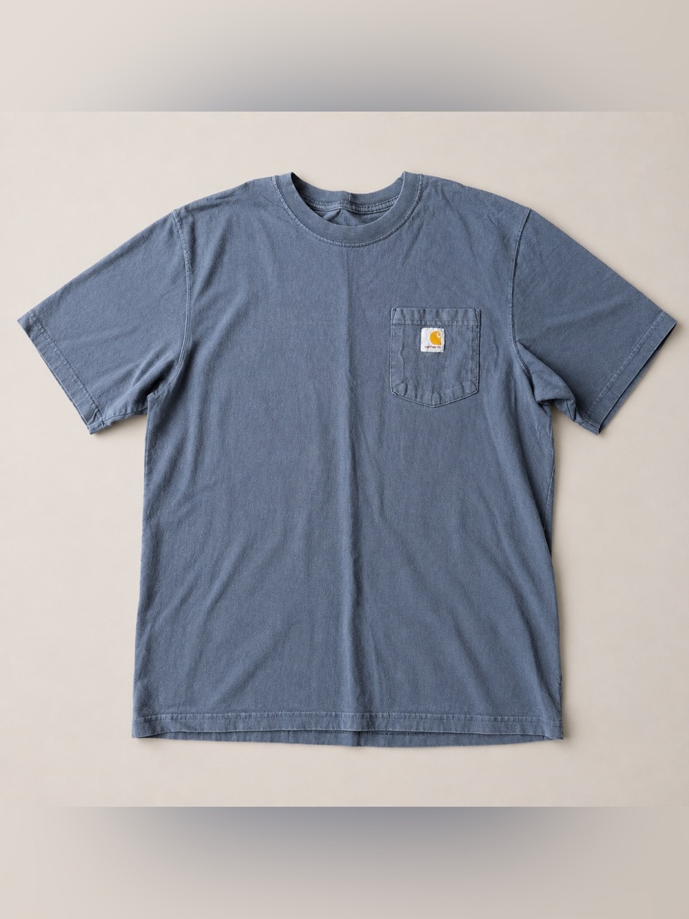 Carhartt Short-Sleeve Pocket T-Shirt in Slate Blue Original Fit Size Medium